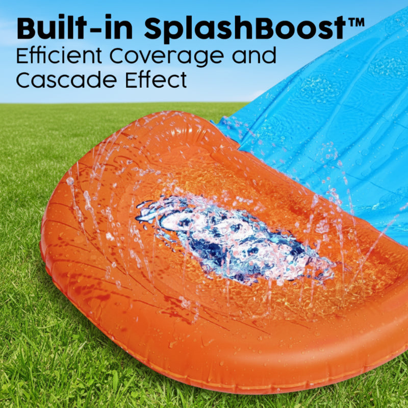SlideMaster – Erfrischung & Wasserspaß – Spielmatte für draußen