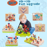 Little Dino Toolbox™ - Bor og design - Dino-byggelegetøj