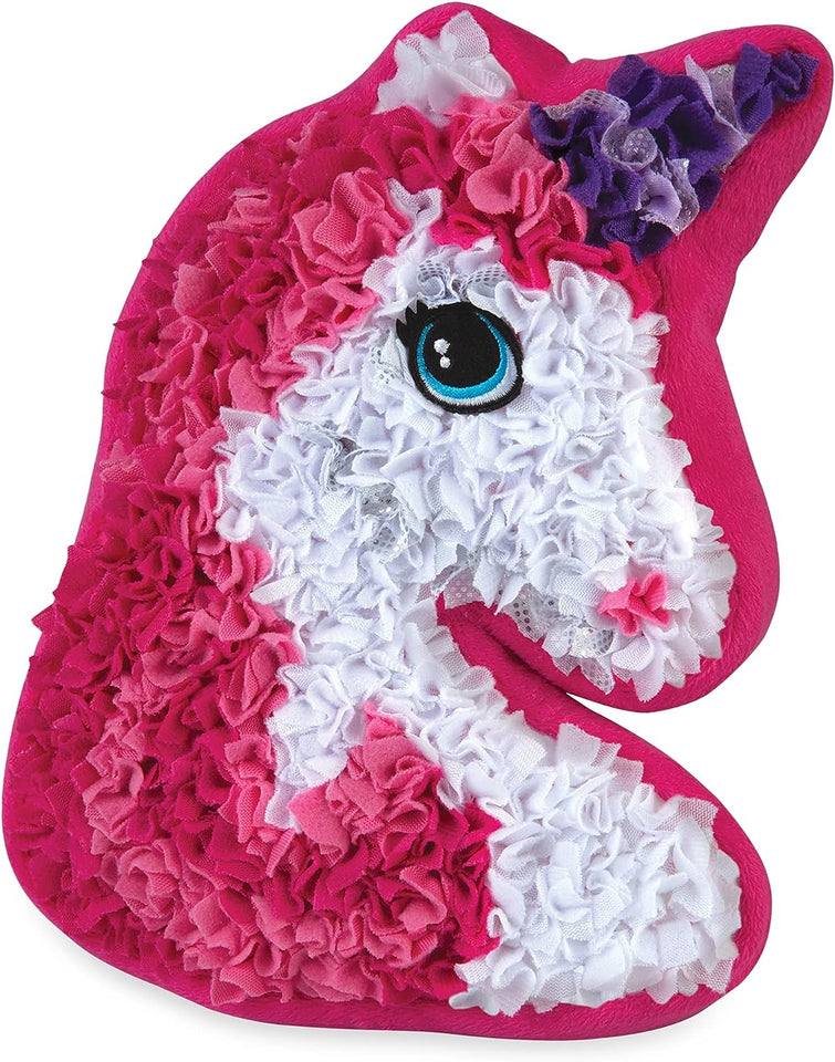 DIY Pillow™ - Fluffy fun - Plys Unicorn-pude