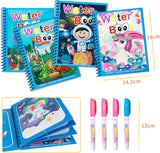 Magic Water Book™ - Trylle tegningen frem - Malebog