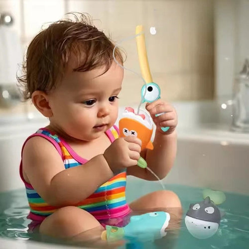 Splash & Catch™ - Fischen & Planschen - Angelrutenset im Bad