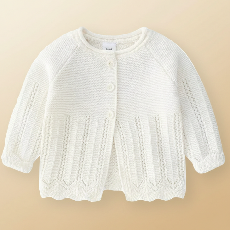 CozyCub – Komfortabel og moderigtig – strikket cardigan til børn