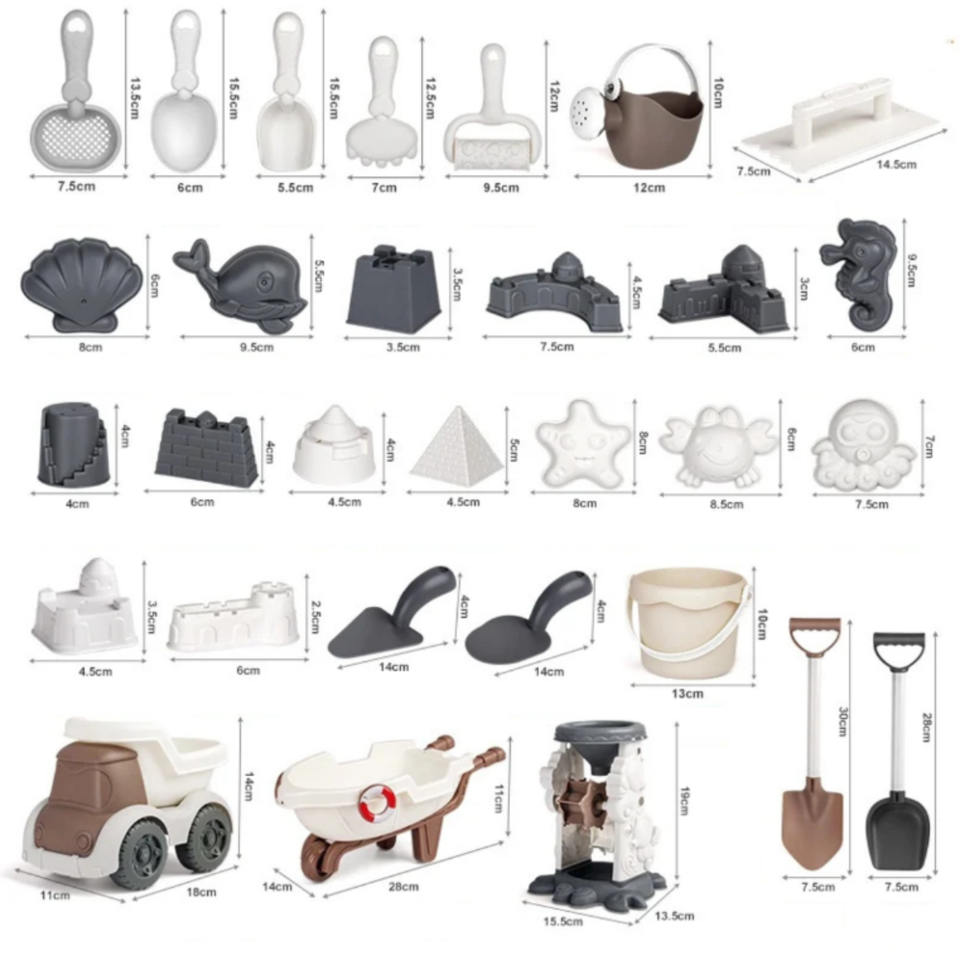 Beach Set™ - Förderung von Kreativität und Geschicklichkeit - Strandspaß-Set für Kinder