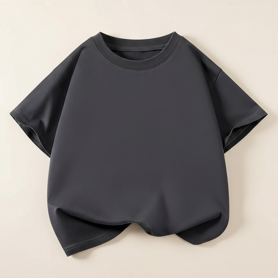 SimpleWear – Casual & blødt – Relax Fit T-shirt med rund hals