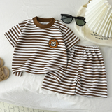 Kids Stripe Outfit – Trendy & komfortabelt – Sommeroutfit til børn