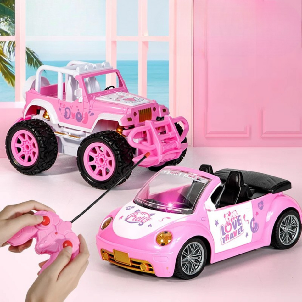 RC Offroader Pink™ – Hårdfør lyserød racer – Legetøjs-RC bil