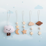 Wooden Baby Rattle Toy – Sinneserfahrung & Sicherheit – Baby-Gymnastik