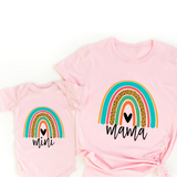 Mini Fashion™ - Mama & Tochter - Passendes Shirt & Strampler