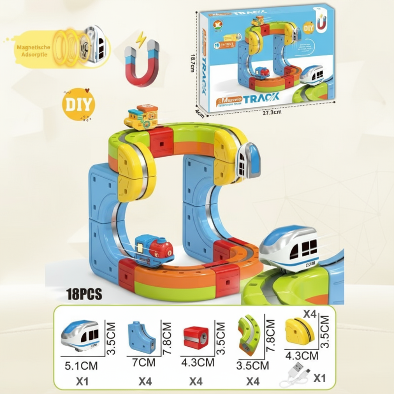 MagniTrack – Kreativ & Elektrisch – Anti-Schwerkraft-Elektrozug