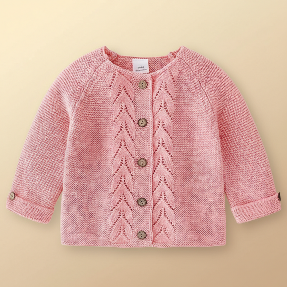 CozyCub – Komfortabel og moderigtig – strikket cardigan til børn