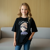 CuteStyle – Trendig & bequem – T-Shirt mit übergroßem Cartoon-Aufdruck
