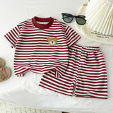 Kids Stripe Outfit – Trendy & komfortabelt – Sommeroutfit til børn