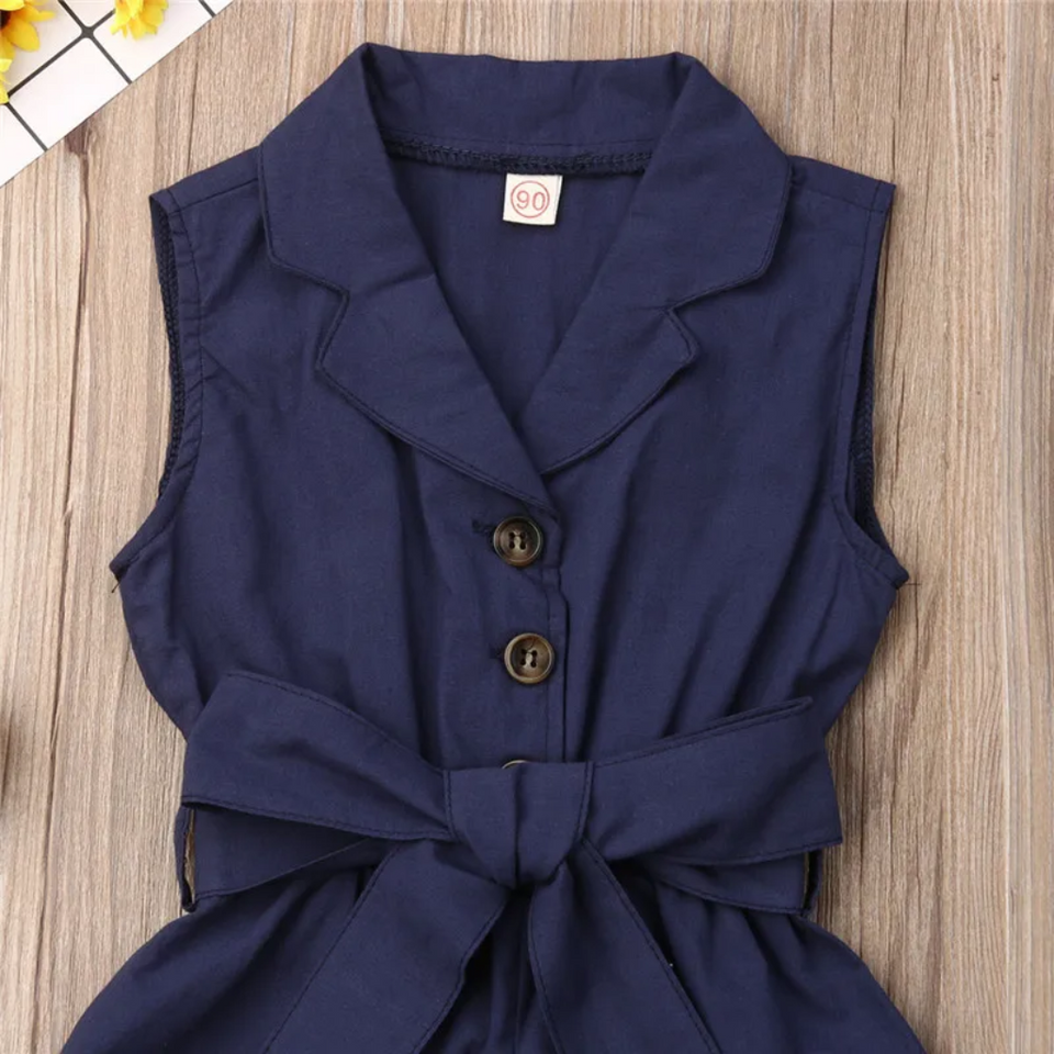LittleLady – Elegant & Trends – Jumpsuit mit Schleife an der Taille