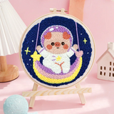 SoftLoop – Weich & Kreativ – DIY-Punch-Needle-Set für die Wohnraumdekoration