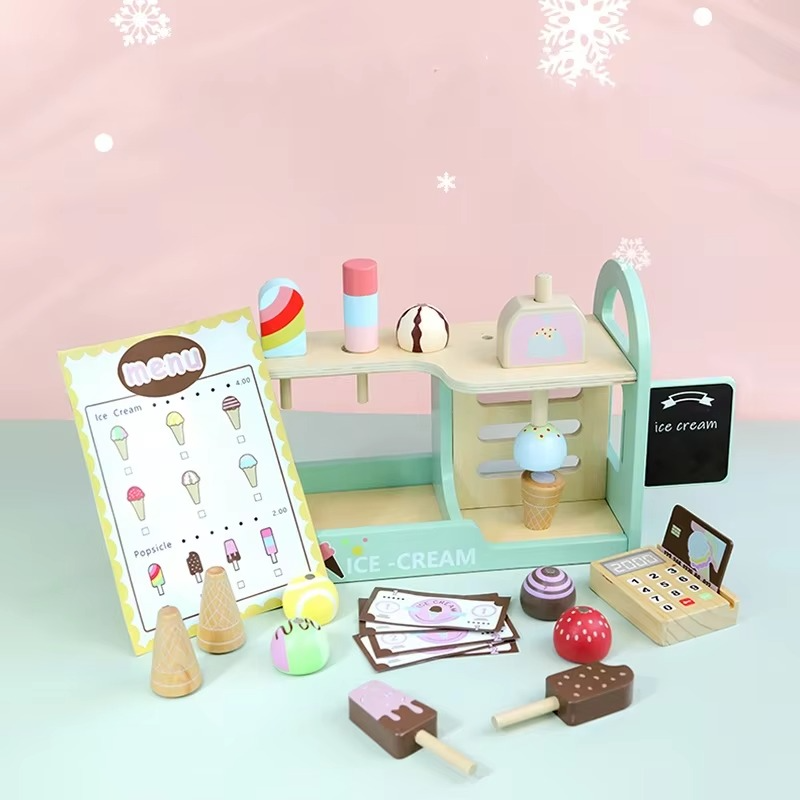 Ice Cream Playset™ - Kreativ og lærerig - legesæt med is