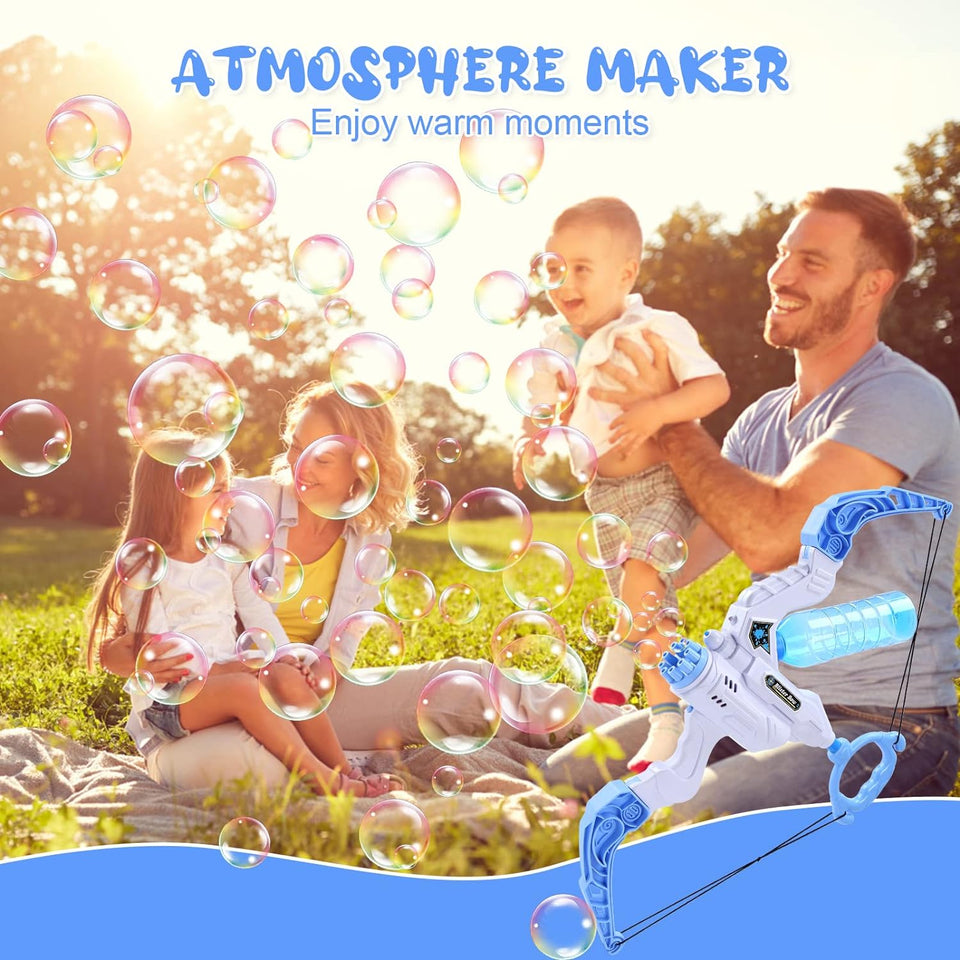 TrendyToys – Aktiv & Kreativ - 2-in-1-Bogen-Seifenblasengerät