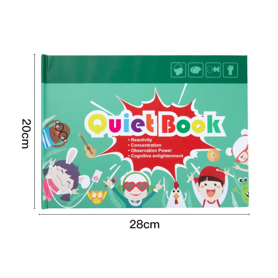 Quiet Book™ - Udvikler finmotorikken - Lærebog