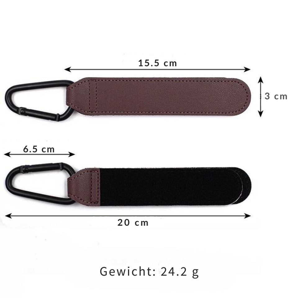 EasyCarry – Immer gut organisiert – Kinderwagenhaken-Set