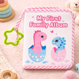 Baby Photo Album – Zart & Erinnerung – Fotobuch aus Stoff