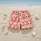 Beach Shorts – Leicht & verspielt – Tropische Kinder-Badehose