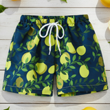 Beach Shorts – Leicht & verspielt – Tropische Kinder-Badehose