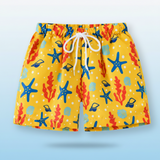 Beach Shorts – Leicht & verspielt – Tropische Kinder-Badehose