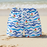 Beach Shorts – Leicht & verspielt – Tropische Kinder-Badehose