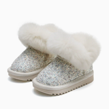 Mini Fashion™ - Varme og Stilfulde - Glimmer Vinterstøvler til børn