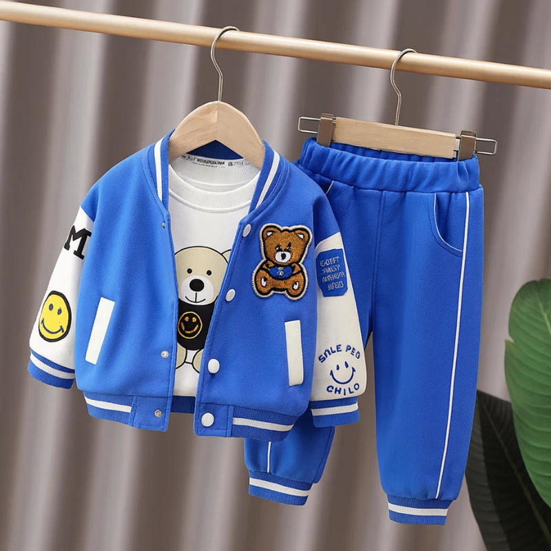 Mini Fashion™ - Kleinkind & Abenteuer - 3-teiliges Bekleidungsset