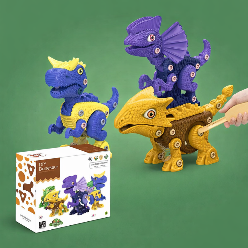 JurassicDrill – Cool & legesygt – Dino DIY-sæt