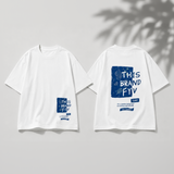 BrightTees – Bequem & farbenfroh – Bedrucktes, locker sitzendes T-Shirt