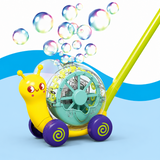 BubbleBuddy – Verspielt & interaktiv – Schnecke mit Seifenblasen