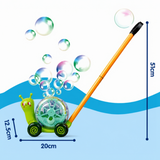 BubbleBuddy – Verspielt & interaktiv – Schnecke mit Seifenblasen