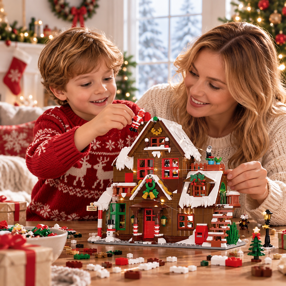 ChristmasHome – Festlich & Kreativ – Weihnachtshaus-Bausatz