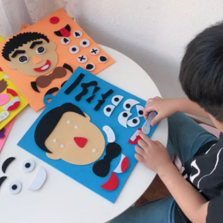 DIY Emotion Puzzle™ | Kreativ med ansigter - Emotion Puzzle
