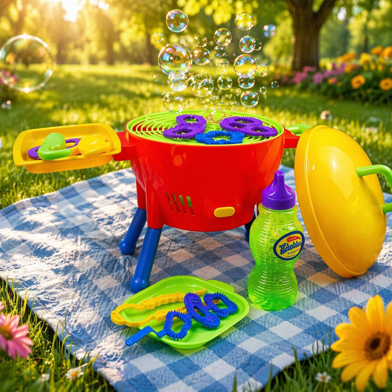 BBQ Bubble Maker – Spielerisch & interaktiv – Seifenblasen-BBQ