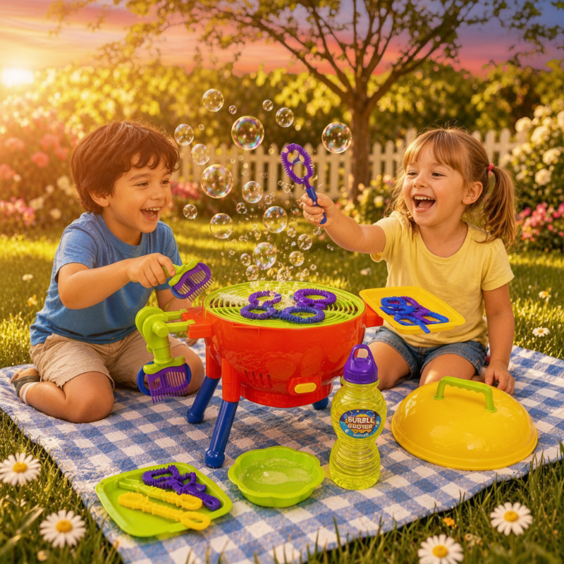BBQ Bubble Maker – Spielerisch & interaktiv – Seifenblasen-BBQ