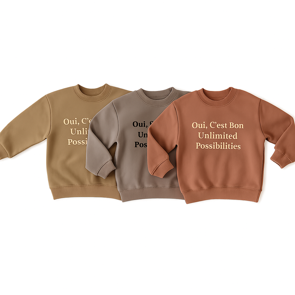 Mini Fashion™ - "Ja, det er fint." - Sweater