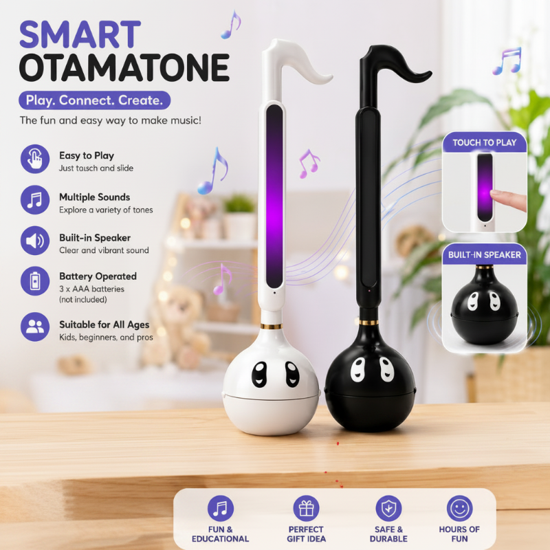 Otomatone Synthesizer Toy – Musik & Interaktivt – Saxofon-legetøj