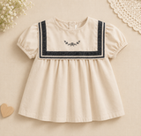 Girls Summer Fashion Top – Luftig & behagelig – Vintage-top til piger