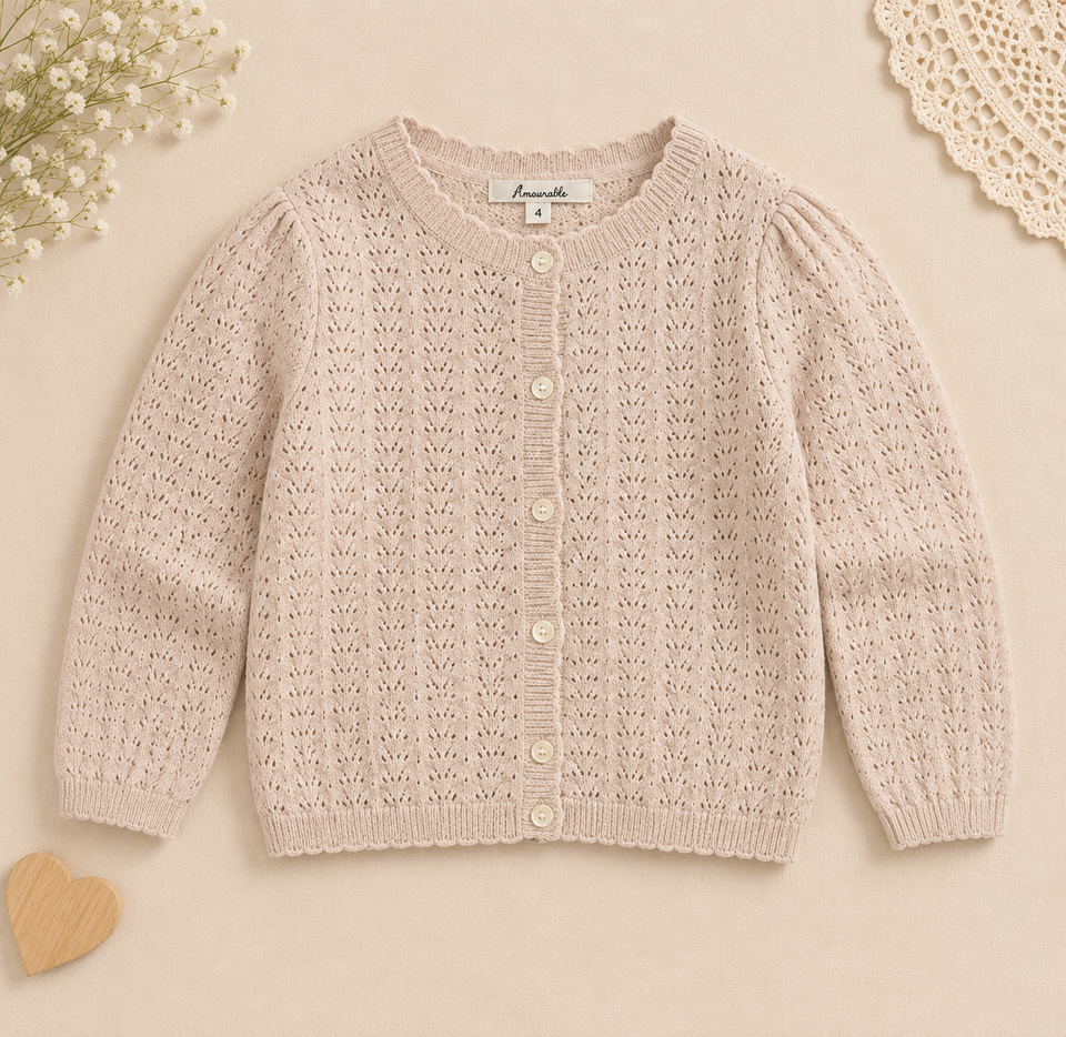 Girls Summer Fashion Top – Luftig & behagelig – Vintage-top til piger