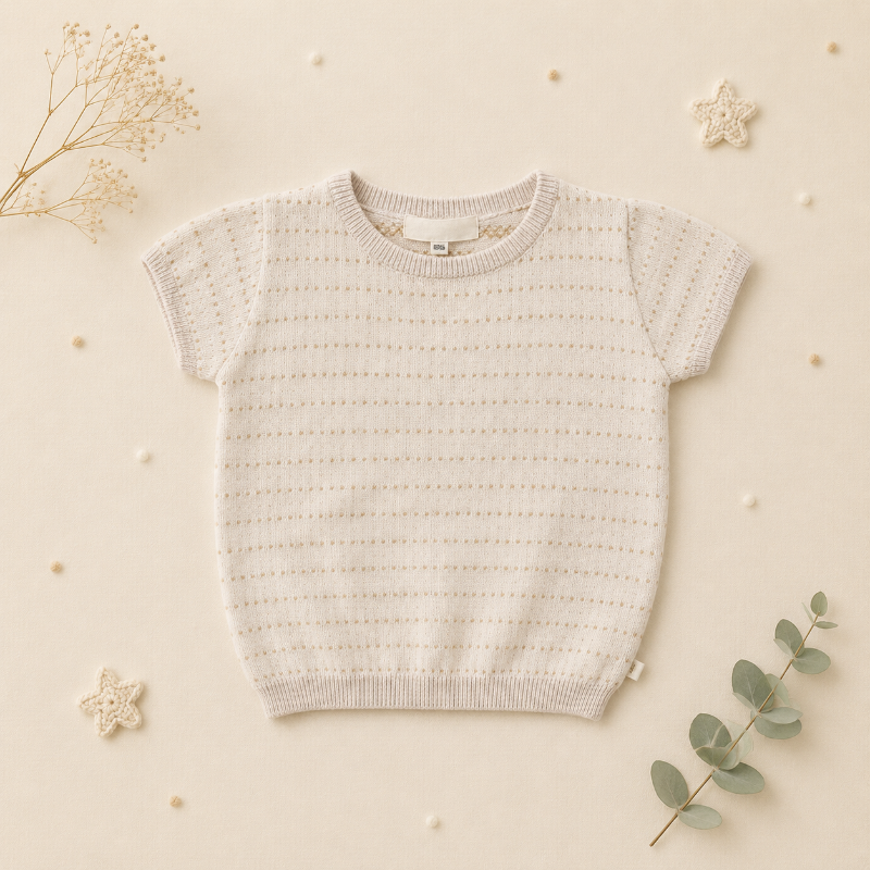 Knit Top & Cardigan – Weich & bequem – Strickhemd & Strickjacke