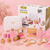 Wooden Makeup Play Set – Kreatives Spielen & Rollenspiele – Make-up-Set aus Holz