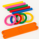 Hoop Ring Toss™ – Werfen & Punkten – Wurfringe Spielset für draußen