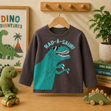 Kids Dinosaur Sweatshirt – Komfort & Stil – Dino-Kinderpullover