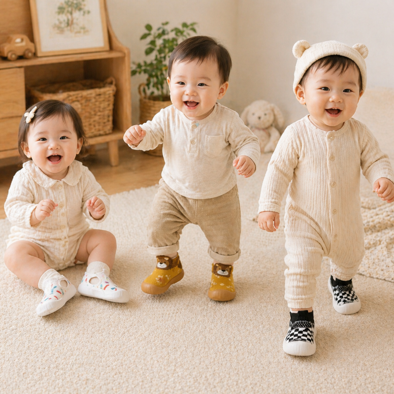 Baby Anti-Slip Shoes – Sicherheit & Komfort – Kinderschuhe