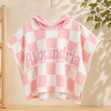 Personalized Hooded Towel – Weich & Einzigartig – Personalisiertes Kinder-Bademantel