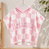 Personalized Hooded Towel – Weich & Einzigartig – Personalisiertes Kinder-Bademantel