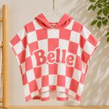Personalized Hooded Towel – Weich & Einzigartig – Personalisiertes Kinder-Bademantel