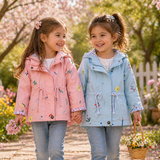 Girls Windbreaker Jacket – Leicht & stilvoll – Kinderjacke